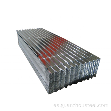 Hoja de techado corrugado de metal de acero galvanizado de buena calidad